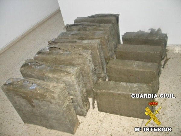 La Guardia Civil intercepta un cargamento de hachís en Punta Umbría