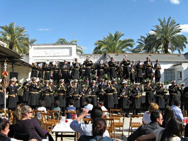 Bandas de Sevilla, Ayamonte, Huelva y La Palma se dan cita en el Certamen de Música Cofrade del Condado