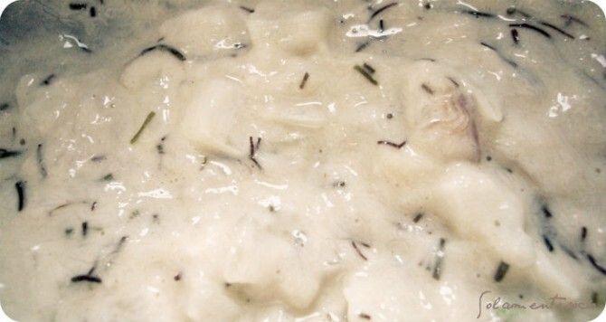 Tortillitas de bacalao de mi abuela con ognori roja