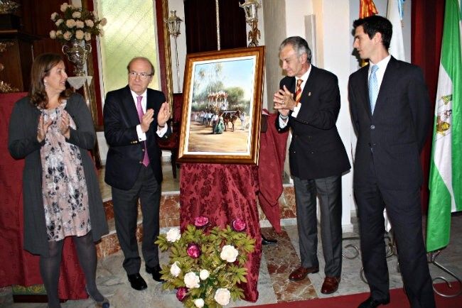 Presentado el cartel de la Hermandad de Emigrantes para El Rocío 2012