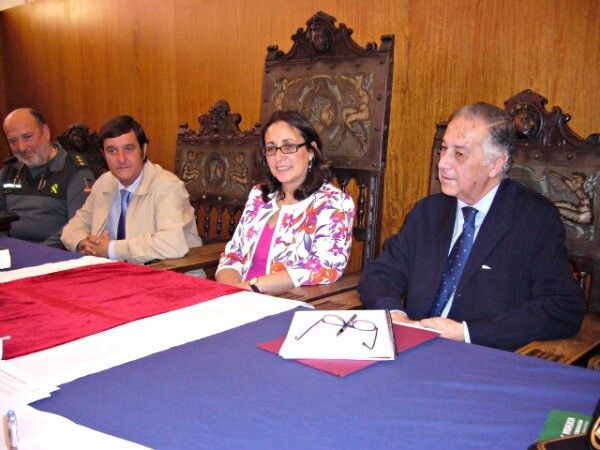 El subdelegado copreside la constitución de las Juntas Locales de Seguridad de Minas de Riotinto y Zalamea