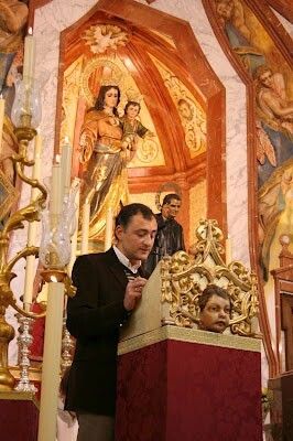 Eugenio Bernal desvela la verdadera historia de la imagen de María Auxiliadora de La Palma