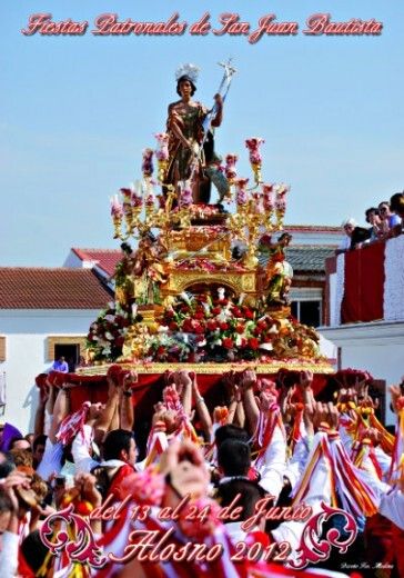 Alosno comienza la celebración de sus fiestas patronales en honor a su patrón San Juan Bautista