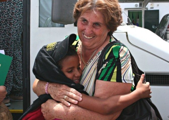Los menores saharauis que pasarán el verano en Cartaya ya se encuentran con sus familias de acogida