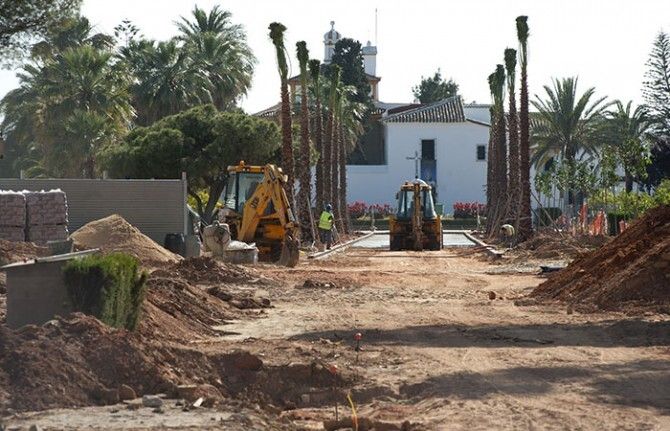 La Diputación ultima la primera fase de la remodelación de La Rábida