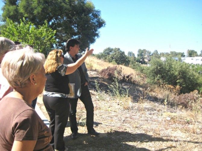 El PSOE critica el 'abandono' del Parque Moret, donde '40 familias conviven con peligro constante'