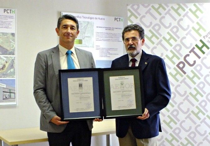 El Parque Científico y Tecnológico de Huelva logra las certificaciones ISO 9001 y 14001