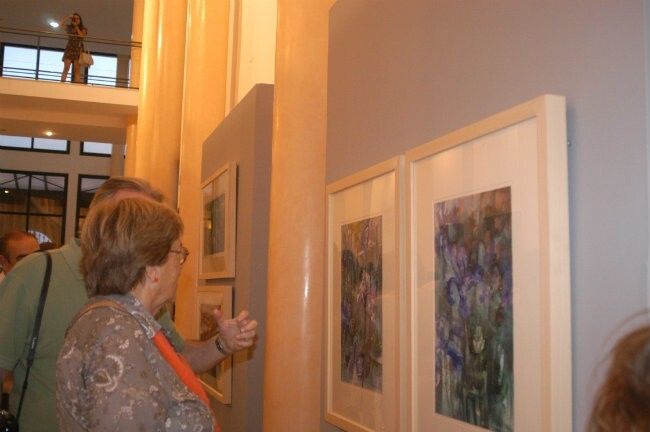 Pedro Rodríguez: 'Moguer y Juan Ramón siempre son una inspiración para mis pinturas y mi vida'