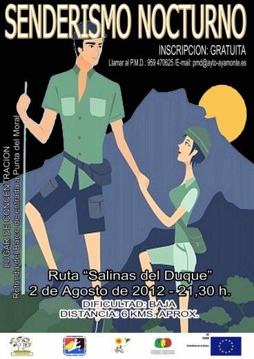 Senderismo nocturno en Ayamonte