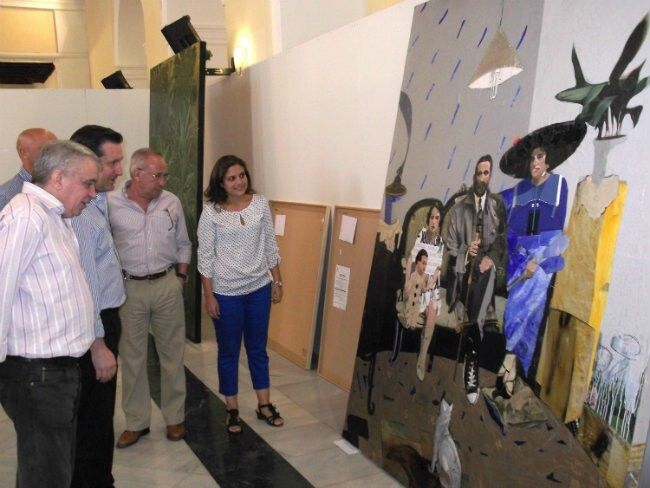 'Economía sumergida' y 'Retrato de familia', ganadoras del Certamen Nacional de Pintura de Gibraléon