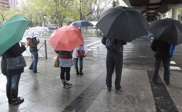 Alerta naranja por precipitaciones entre las 12.00 y las 21.00 horas