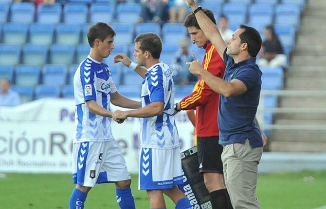 Sergi: 'A ver si algún equipo le hace esta temporada cuatro goles al Alcorcón'