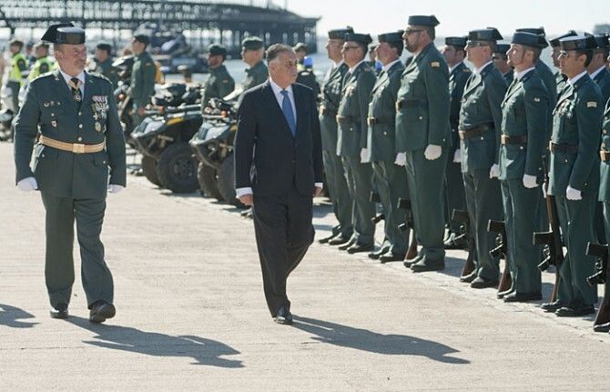 La Guardia Civil celebra su día entre la 'austeridad' y la 'responsabilidad'