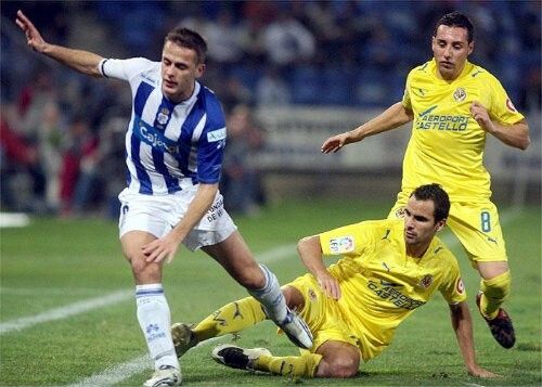 Dos triunfos y tres derrotas ante el Villarreal en Huelva