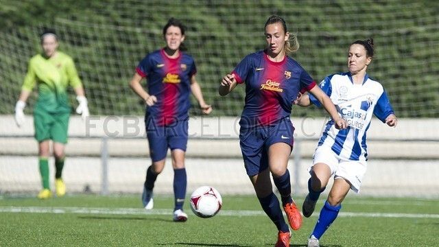 Batacazo del Sporting Trigueros en Barcelona (4-0)