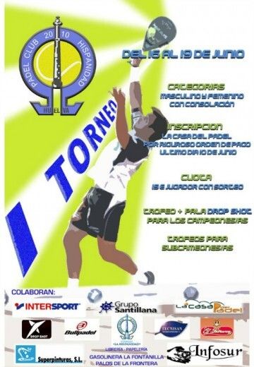 Primer Torneo Pádel Club 2010 en La Hispanidad