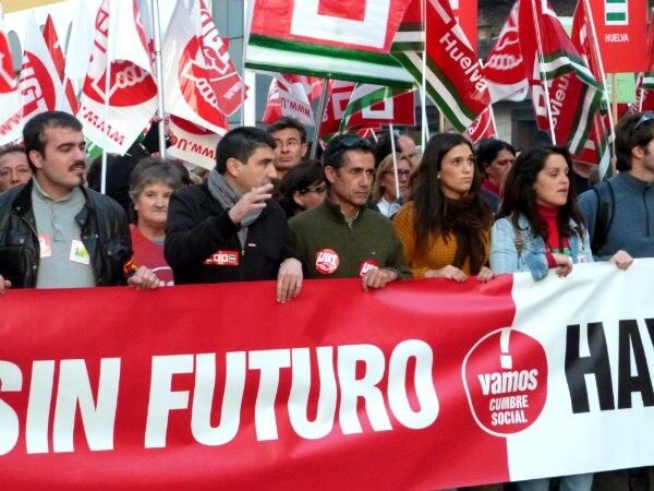 Baile de cifras en una manifestación tildada de “histórica” por los sindicatos
