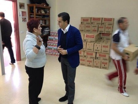 El Ayuntamiento se pone al servicio del Banco de Alimentos para el reparto en Huelva