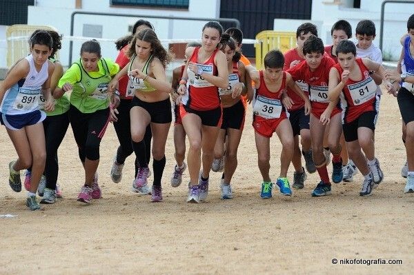 Fiesta atlética en el Cross de La Bella