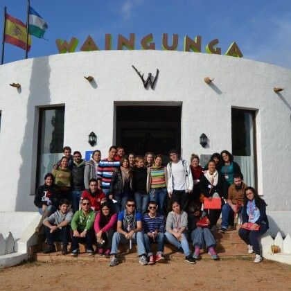 Encuentro de voluntarios de Cruz Roja en Lepe