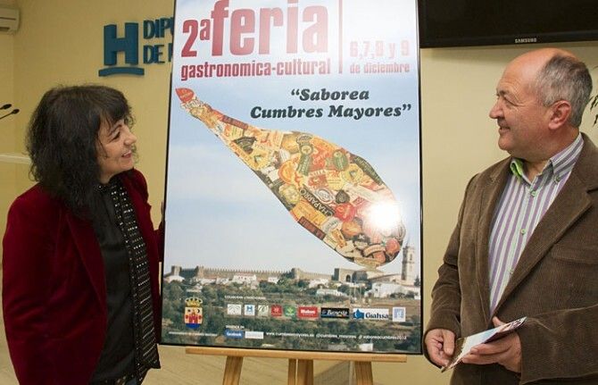 La II Feria Gastronómica de Cumbres Mayores hará la ración de jamón ibérico 'más grande del mundo'