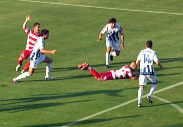 Todos contentos en el Colombino (0-0)