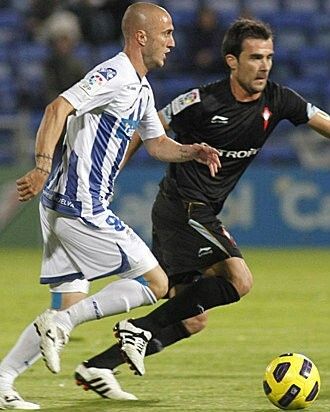 Dani, del gol a Osasuna al Pierikos pasando por el Recre y las continuas lesiones