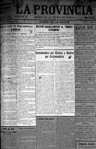 La voz onubense frente al regionalismo andaluz (I)