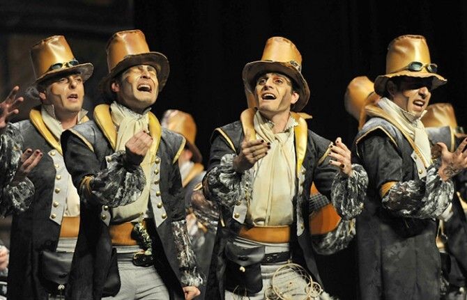 Clases de carnaval en la noche del sábado