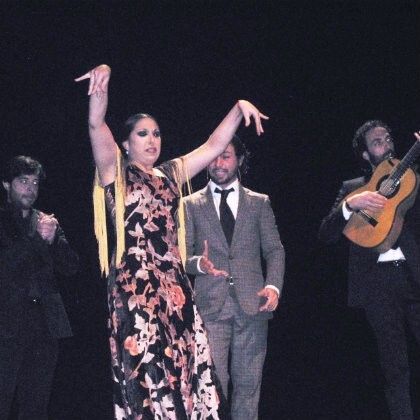 La bailaora 'La Moneta' brilló en Punta Umbría