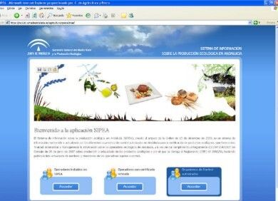 Nueva herramienta para consultar los datos de los operadores ecológicos andaluces