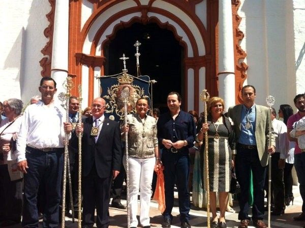 Cientos de isleños peregrinan a Almonte para encontrarse con la Virgen del Rocío