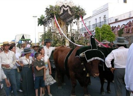 Los rocieros moguereños ya están en casa