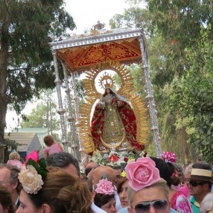 Moguer disfrutó de la intimidad de su Romería