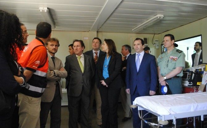 1.500 profesionales ya trabajan en El Rocío para garantizar la seguridad y la asistencia sanitaria