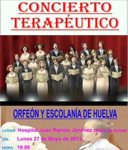 Conciertos terapéuticos en hospitales, asilos y centros para mayores