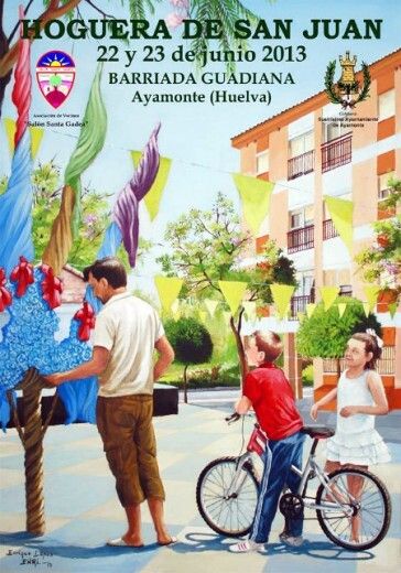 Presentado el cartel y la revista de las hogueras de San Juan de la barriada Guadiana de Ayamonte