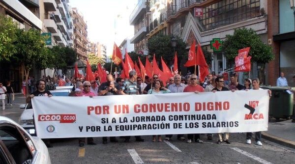 Trabajadores del metal reivindican la defensa del convenio provincial del sector de montajes