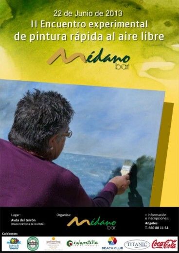 El Paseo Marítimo de Islantilla acoge el II Encuentro Experimental de Pintura Rápida al Aire Libre