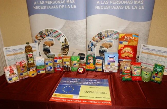 El Gobierno reparte 345 toneladas de alimentos entre 33.000 personas necesitadas de la provincia