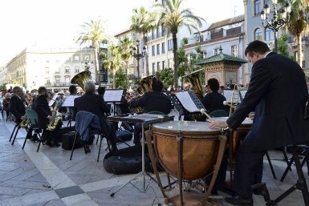 La Banda Municipal ofrece un concierto este jueves en la Plaza de las Monjas