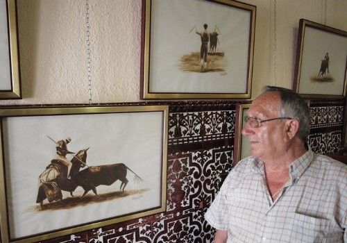Gilberto Benítez expone 'Tauromaquia a la témpera'