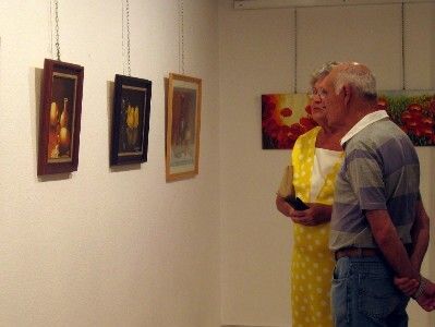 Muestra de pinturas de las alumnas del Taller Municipal