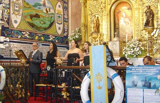 El pregón 'musical' de Manuel Correa inaugura el programa conmemorativo de la Hispanidad