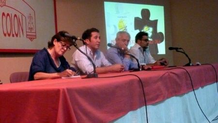 Reunión para informar sobre la fusión del CB Conquero con el CD Huelva