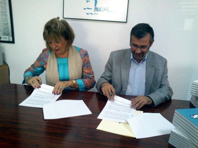 La Asociación de la Prensa firma un convenio de colaboración con AFAs Huelva