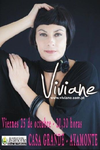 Viviane, una de las voces más conocidas de Portugal, llega este viernes al auditorio de la Casa Grande de Ayamonte