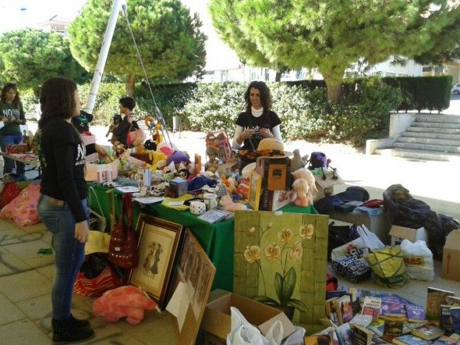 Ambiente de miedo en la Feria de Halloween de Naturalia
