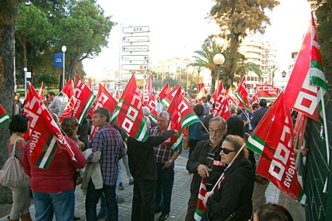 CCOO y UGT vuelven a manifestar su rechazo a los presupuestos de la Junta de Andalucía