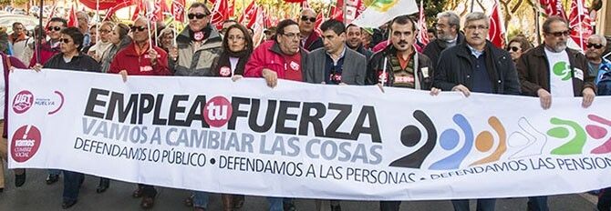 La Cumbre Social clama contra la reforma de las pensiones y los ataque a sus derechos laborales